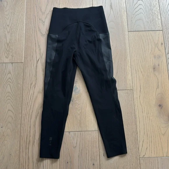 Sweaty Betty Power Black Women's High-Waisted Leggings Size Small - Picture 3 of 3